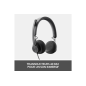 Casque PC Logitech filaire Zone 750 USB avec micro anti bruit avancé