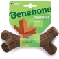 Benebone Jouet bâton a mâcher pour chien adulte, Taille S, saveur bacon et bois d'érable , durable et résistant