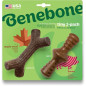 Benebone Lot de 2 jouets a mâcher pour petits chiens