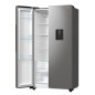 Réfrigérateur américain HISENSE - RS711N4WCE - 2 portes - Classe énergétique E - 91 x 64,3 x 178,6 cm - Inox