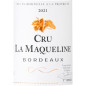 Cru La Maqueline 2021 Bordeaux - Vin Rouge de Bordeaux