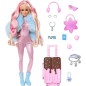 Poupée mannequin Barbie Extra Neige - Barbie - HPB16 - 15 vetements et accessoires inclus