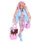 Poupée mannequin Barbie Extra Neige - Barbie - HPB16 - 15 vetements et accessoires inclus