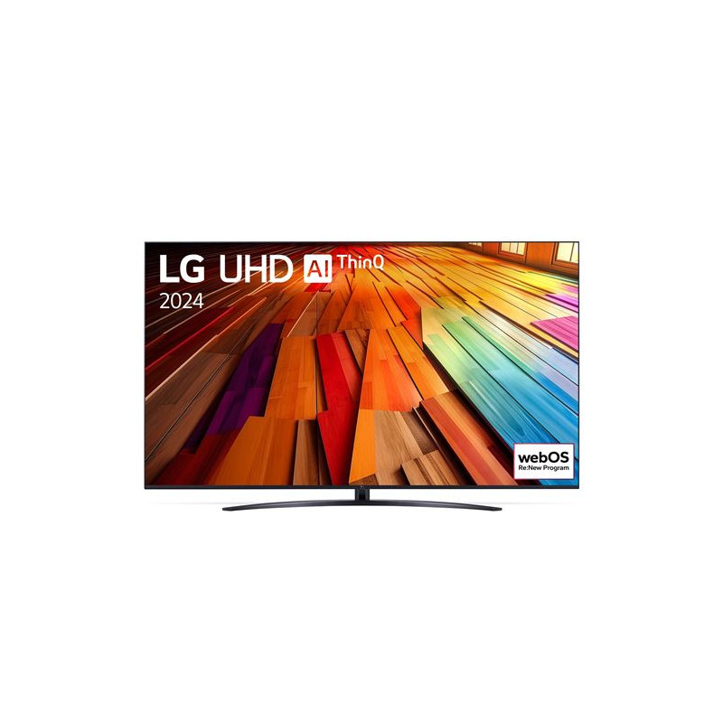 TV LED LG 86UT81 217 cm 4K UHD Smart TV 2024 Noir et Bleu