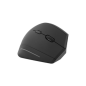 Souris Tnb ERGO sans fil Ergonomique verticale Bluetooth + USB A 2,4 GHz noire