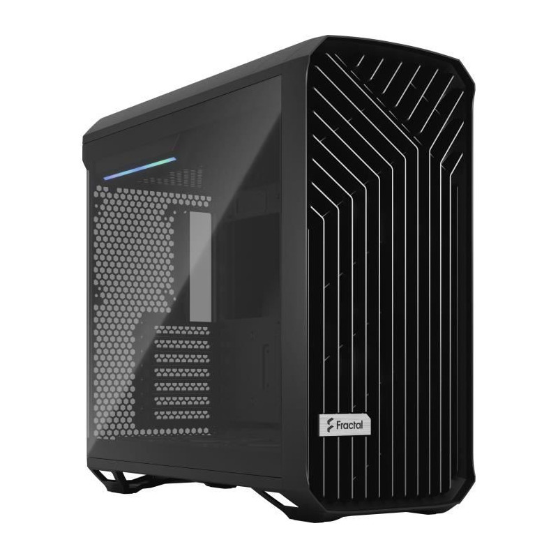 Boîtier PC - FRACTAL DESIGN - Torrent Black TG Light Tint - SSI-CEB - Air flow optimisé 5 ventilateurs (FD-C-TOR1A-01)