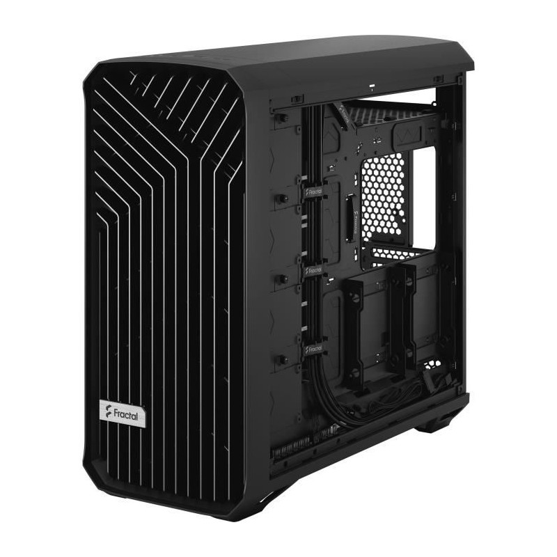 Boîtier PC - FRACTAL DESIGN - Torrent Black TG Light Tint - SSI-CEB - Air flow optimisé 5 ventilateurs (FD-C-TOR1A-01)