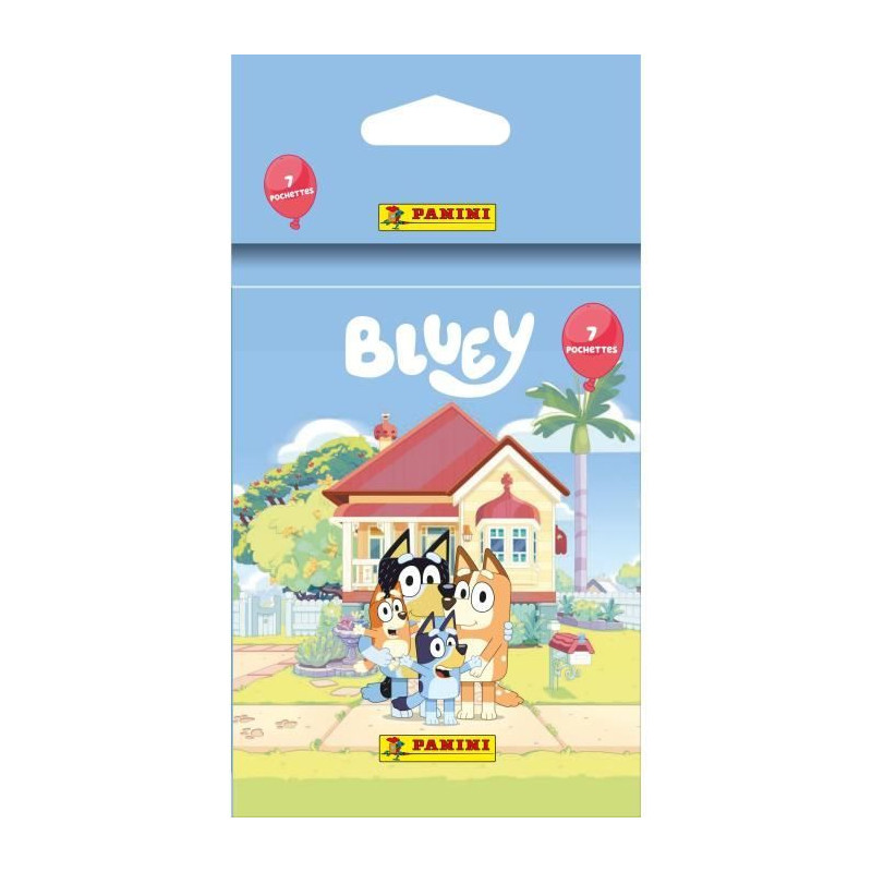 Blister de 7 pochettes - PANINI - BLUEY