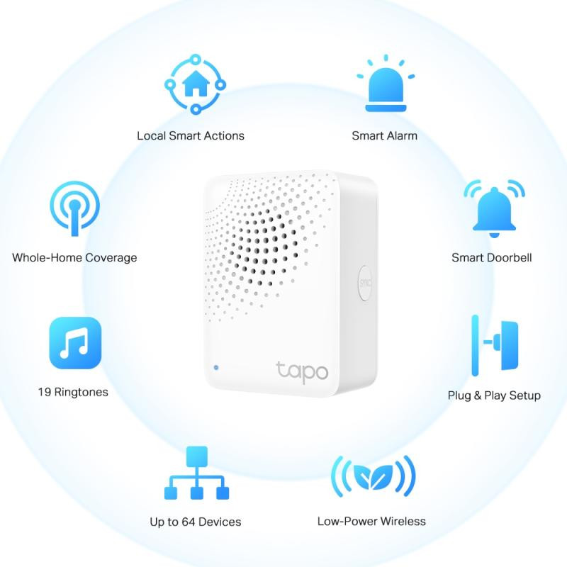 TP-LINK TPLINK Smart-Hub SmartHub Tapo H100 (TAPO H100)