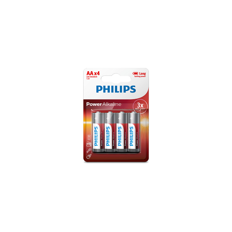 Piles Philips PILES LR6 1.5V AA