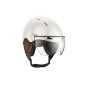 Casque vélo Casr CASQUE DE PROTECTION AVEC VISIERE STYLE IVOIRE CREME L