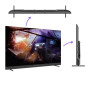 CONTINENTAL EDISON - CELEDGAM55QL24B6 - TV LED - 4K UHD QLED 144Hz- 55 (139 cm) - Smart Google TV - Wifi Bluetooth - 4xHDMI - 3x