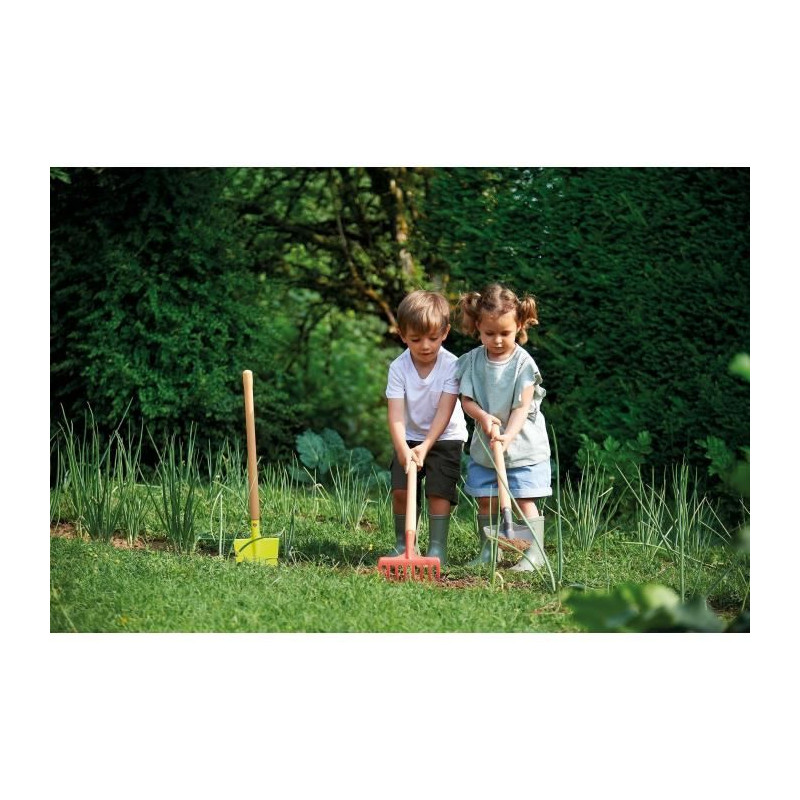 Filet de 3 grands outils de jardin - ECOIFFIER - 4338 - Préparons la terre - 70 cm