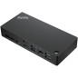 Station d'accueil - LENOVO - 40AY0090EU - Avec Fil USB 3.2 Gen 1 (3.1 Gen 1) Type-C - Noir