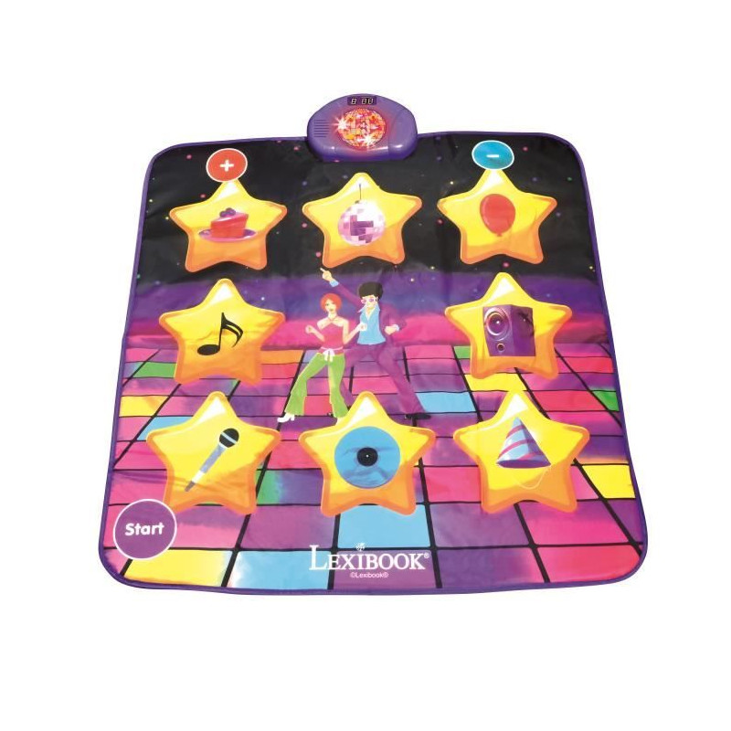 Tapis de danse électronique, Bluetooth et lumineux avec 6 modes de jeu