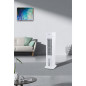 OCEANIC Ventilateur colonne OCEANIC - 70W - Hauteur 76.5 cm - 3,5L - 3 vitesses - Oscillant - Blanc