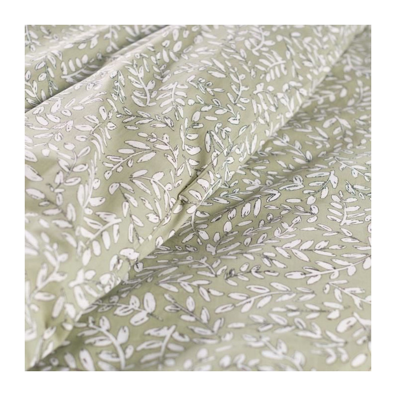 Parure de lit - TODAY - Sunshine - 120240 - 2 personnes - 240x220cm - Coton - Imprimé 13.9