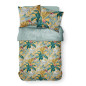 Parure de lit - TODAY - Sunshine - 115519 - 2 personnes - 260x240cm - Coton - Imprimé 8.54