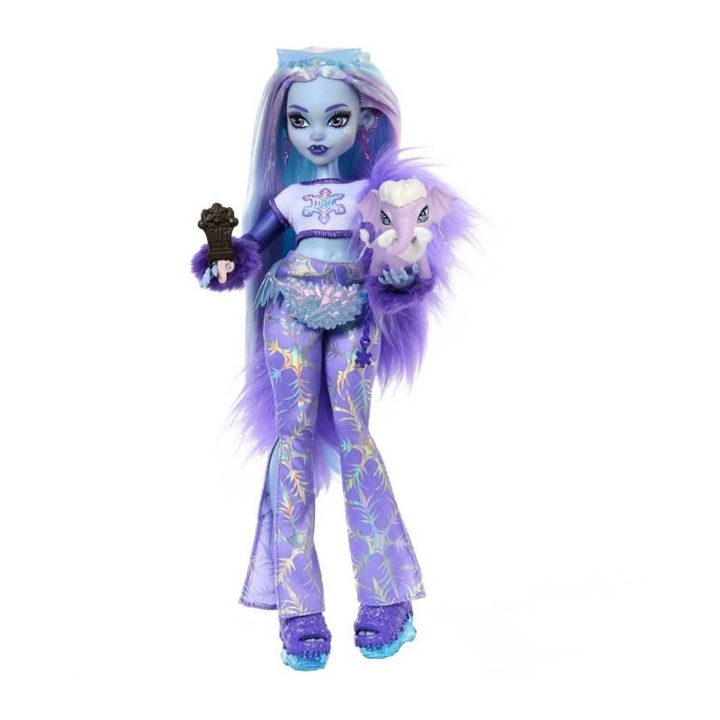 POUPEE ABBEY ET ANIMAL - MONSTER HIGH - HNF64