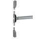 Antipanique PUSH BAR 1900 3 points Latéral L850 Gris resistant au feu ASSA ABLOY 16858000