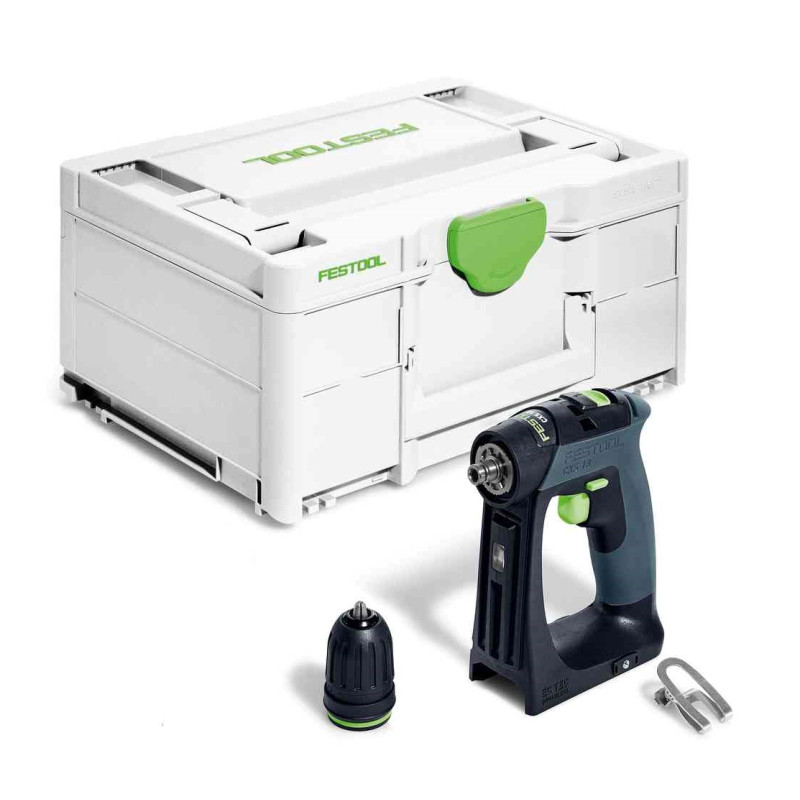 Perceuse visseuse 18V CXS 18 BASIC (sans batterie ni chargeur) + Systainer³ FESTOOL 576882