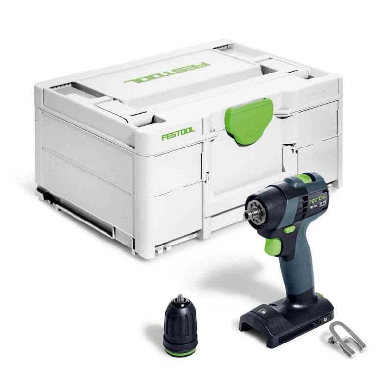 Perceuse visseuse 18V TXS 18 BASIC (sans batterie ni chargeur) en coffret Systainer 3 FESTOOL 576894