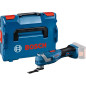 Outil oscillant 18V GOP 18V 34 (Sans batteri ni chargeur) en coffret L BOXX BOSCH 06018G2000