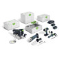 Pack 3 outils menuiserie 18V (HKC 55 + TPC 18 + AGC 18) + 2 batteries 5Ah + chargeur + Systainer FESTOOL 578025