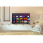 CONTINENTAL EDISON CELED55SAQLD24B3 - TV QLED UHD 4K 55“ (139cm) - Smart TV Android