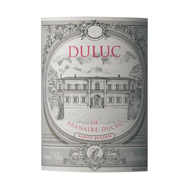 Duluc de Branaire-Ducru 2018 Saint-Julien - Vin rouge de Bordeaux