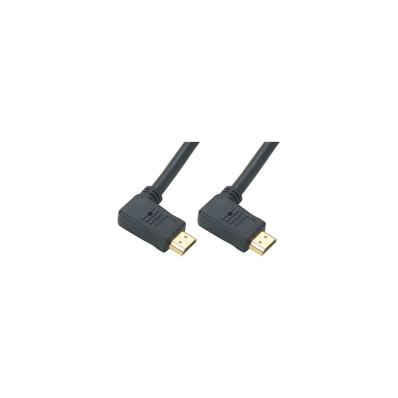 Connectique Audio Vidéo Erard CABLE HDMI 2.0 Coudé Latéral 90° 2 m