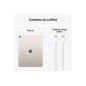 iPad Apple iPad Air 13 Puce Apple M2 256 Go Wifi 6eme generation 2024 Lumiere Stellaire