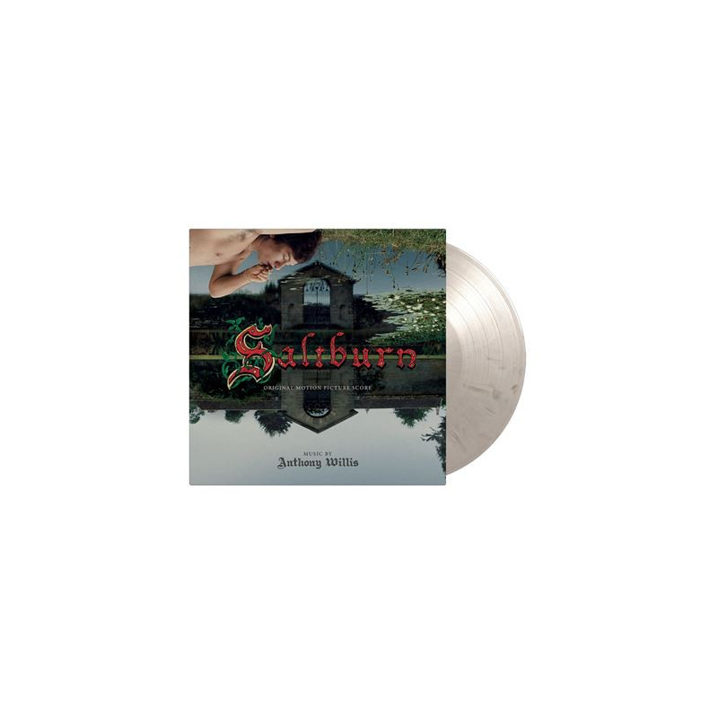 Saltburn Édition Limitée Vinyle Blanc et Noir Marbré