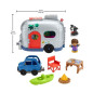 Fisher-Price - Little People - Caravane D'Apprentissage Lumineuse - Jouet D'Éveil - 12 Mois Et + HJN40