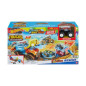 HOT WHEELS Coffret Monster Trucks Arena Smashers Color Shifters - Véhicule De Secours 5 alarm, Des 5 Ans HPN73