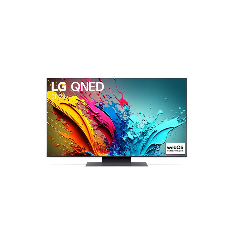 TV QNED LG 50QNED87 126 cm 4K UHD Smart TV 2024 Noir et Gris