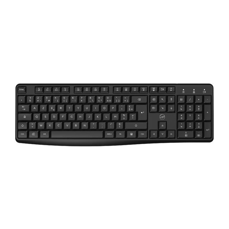 Clavier sans fil - MOBILITY LAB - Deluxe - AZERTY - Noir