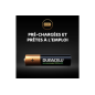 Pile rechargeable Duracell RCR AAA X2 900 MAH