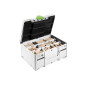 Tenons DOMINO XL en hêtre DS XL D8 D10 306 BU en coffret Systainer SYS3 M 187 FESTOOL 576791