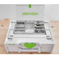 Coffret de forets hélicoïdaux BKS SYS3 D3 8 K CE W FESTOOL 577395