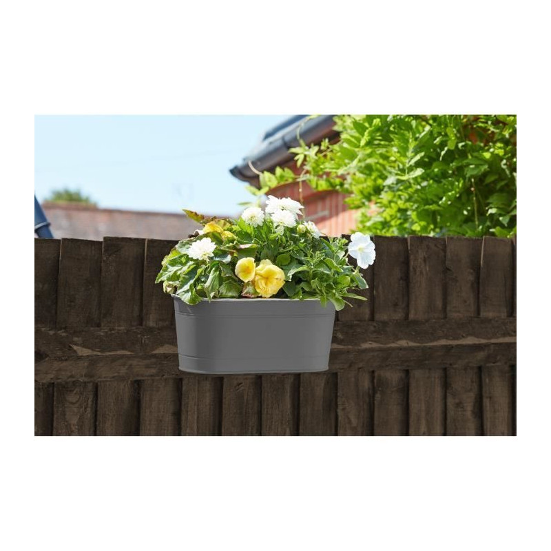 Jardiniere suspendue - Ardoise - 30 cm - SMART GARDEN