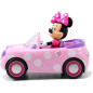 Cars - Voiture radiocommandée Majorette - Minnie - 1 figurine Minnie incluse - Pile non incluses