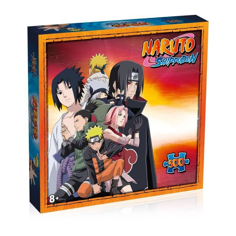 Puzzle Naruto Shippuden Ninjas de Konoha 500 pieces - WINNING MOVES