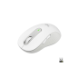 Souris Logitech Sans Fil Grande Taille Signature M650 L Silencieuse, Bluetooth Blanc