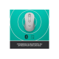 Souris Logitech Sans Fil Grande Taille Signature M650 L Silencieuse, Bluetooth Blanc