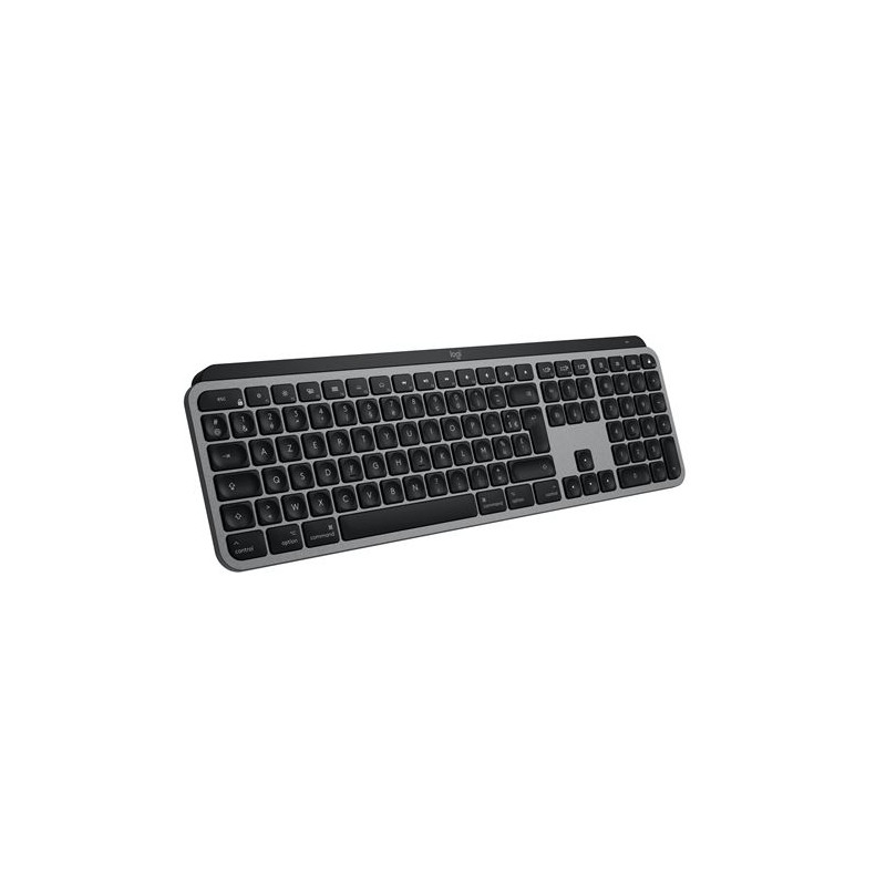 Clavier sans fil Azerty Logitech MX Keys S pour Mac Gris sidéral