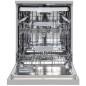 Lave-vaisselle pose libre CONTINENTAL EDISON - 15 couverts - Largeur 59,8 cm - Classe D - moteur induction - 39 dB - Silver