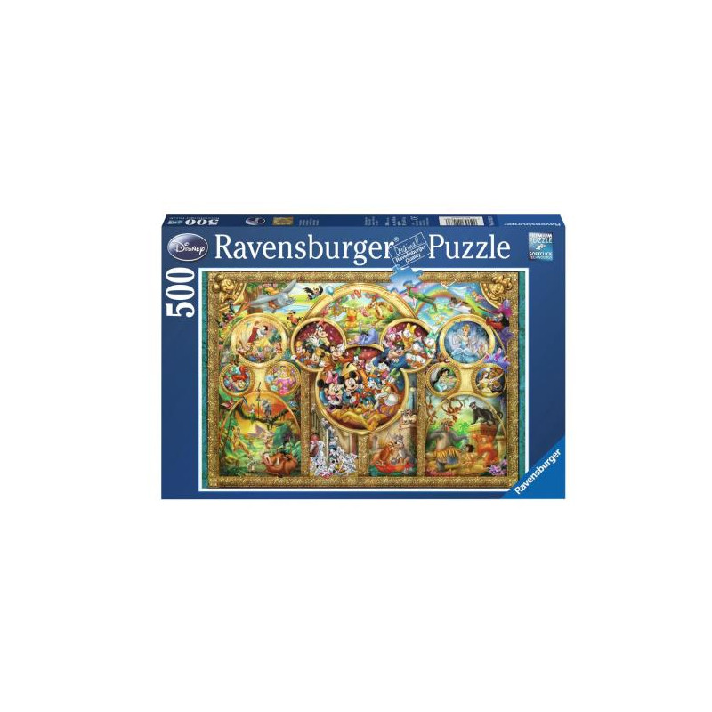 Puzzle 500 pièces Ravensburger Famille Disney