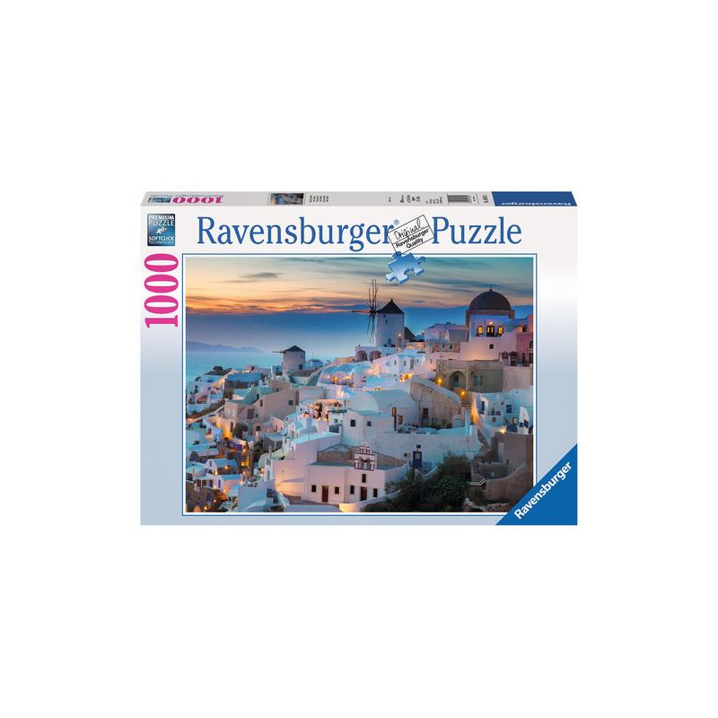 Puzzle 1000 pièces Ravensburger Santorin