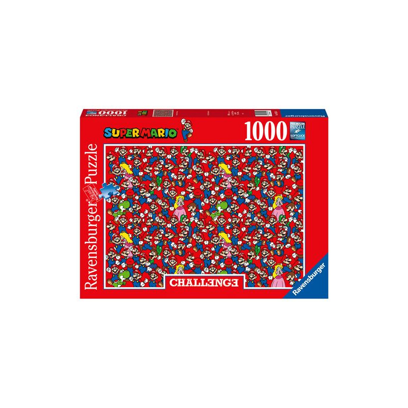 Puzzle 1000 pièces Challenge Ravensburger Super Mario